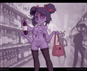 [Muffet] Who needs clothes when you have six arms? (nekuzx) from nekuzx