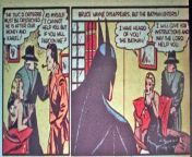 And people complain of Superman glasses, Batman is not even trying. [Detective Comics #34, Dec 1939, Pg 5] from www xxx india comics father sex daughter pg