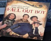 Ive been digging out all of my old FOB things lately because nostalgia is a hell of a drug and came across this from arya faye is a hell of a fuck
