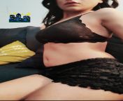 Nehal Vadolia navel in black lingerie from nehal vadolia new hot web series