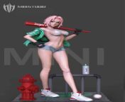 New Sakura figure by Mini Studio from sakura raped by sasori naruto