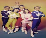 The original cast of Mighty Morphin Power Rangers from power rangers nanga storm