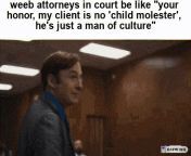 yet another saul goodman gif meme but this one is, as you fellow kids say, &#34;based&#34;, i swear from goodman