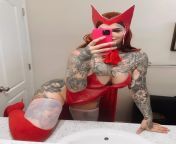Scarlet Witch by Heidi Lavon from heidi lavon onlyfans blowjob