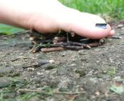 Oops! Your Giantess crushed a Tiny cottage with her feet... from giantess vore a