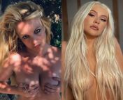 Who would you have 1 hour of sex with? Britney Spears at 40 or Christina Aguilera at 41? from britney spears xvedeomma cite beatch sex