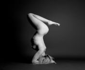 Another photo from my naked yoga shoot :) from rimpi naked saree shoot