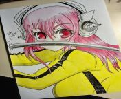 Super Sonico Kill Bill Ver. ?New Girl up on YouTube! Link in Cmmts ?? from indian village girl nude bath youtube hidden mms