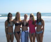 Girls in Bikini on Beach from bikini granny beach
