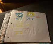 Doodle by a non-fan, non-artist, based off of a google image, with restaurant crayons, in my old algebra one notebook from high school. (I am drunk on alcoholic Mnt dew) from school mam image hd