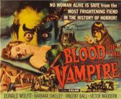 Blood Of The Vampire (1958) Written by Jimmy Sangster who also wrote Hammer&#39;s 1958 version of Dracula starring Peter Cushing and Christopher Lee from kgomotso christopher