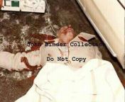 Crime scene photo of Allen Dorfmans bullet-ridden corpse. January 20, 1983. from neversleepalone 1983