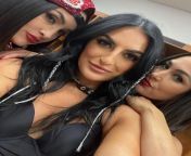 Sonya and the Bella Twins from wwe bella twins nude