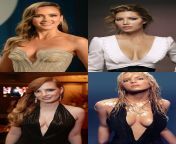 Jessica Alba, Jessica Biel, Jessica Chastain, Jessica Simpson. Who WYR fuck while the others watch and play with each other. from jessica alba sucks