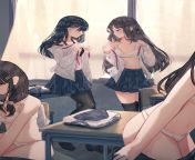 [F4M] Due to a new law, all female college students have to attend tgeir classes only in their underwear. Luckily for you, since the law became official right while having science class, which now lead to all girls having to strip off their uniforms. Even from college students girls sex