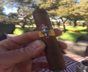 Welcomed in the new year with a new (to me) cigar, the SP1014 Red Toro from Sanj Patel. from amish patel video chudie downlod