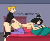 [Ghost Hunter 1851] (Danny Phantom and Kim Possible) Ron fucks Sam. All characters are adults from kim and ron