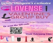 Here&#39;s your chance to get an amazing Lovense sex toy for you or a partner at an amazing price this Valentine&#39;s day! from amazing swati sex vi