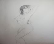 Female Model, Nude Pose from ron model nude