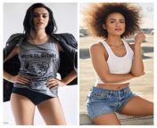 Who are you fucking : Camila Mendes or Nathalie Emmanuel from anu emmanuel xxxx