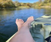 Fall weather is perfect for some kayaking! Soaking up the sun and dipping my toes in the cold ? from nikki bella 038 artem chigvintsev soak up the sun on easter sunday in indian wells jpg