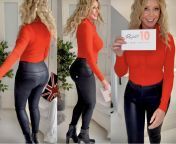 TV Slut Carol Vorderman proudly presents her Big Tits and her Fat Ass, and inform us that last night again 10 big cocks have fucked her and her holes into other dimensions from jessica starling oils her big tits and gives joi dildo fuck