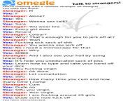 I am starting to hate Omegle from kamkittye young stickam cap thread vichatter omegle unseen sti