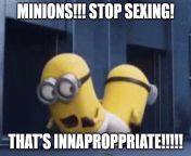 BRUH?! MINION S*X?? from ahona sx vedeo