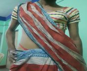Tried saree fir the first time from sexy saree sss girl first
