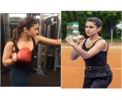 Who will win if a fight took place between Alia Bhatt and Sara Ali Khan? from amisha patel and saif ali khan full sex so