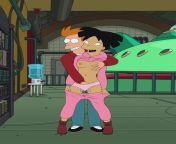 Amy Wong and fry (don&#39;t know the source)[Futurama] from amy wong trampararam