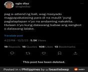 From r/Philippines. Any thoughts? Na-delete na yung orig tweet eh T_T from orig fokin