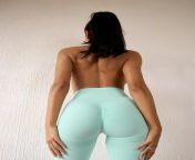 my tight brown ass in yoga pants from yoga pants ass job