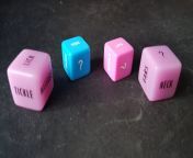 New dice my wife got me for our games. I think she wants me to change to Slaneesh... from imx to ams cherish 103 nude7