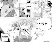 Friendly reminder that Asuna canonically took a massive cream load to her face in the manga. and also liked it so much, that she swallowed most of it down in front of her friend. like a little horny nymphomaniac... from massive weeks load gets her pregnant risky raw sex leads to huge dripping creampie
