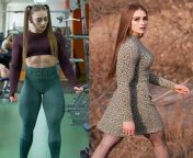 Russian powerlifter and model Julia Vins from russian kid girl model