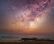 I waited till 4am to capture the Galactic Center and bioluminescence over Jose Ignacio, Uruguay. Milky way season 2021 already started! Wallpaper and complete version linked in the comments [OC] from dion ignacio sexvideo