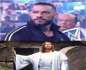 Roman vs Jesus from 29 03 2015 roman vs brock