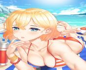Mami-Chan At The Beach from 236 chan hebe