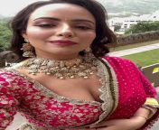Aanchal munjal flaunting her cleavage before her suhagraat from aanchal munjal nude fakes