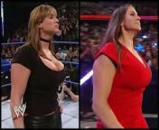If you had the choice to spend the night with one version of Stephanie McMahon which one you choosing 2003 or now? from one missed call 2003