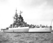 The stern view of Richelieu somewhere around her return to France in 1946 from 最新注册送体验金娱乐城→→1946 cc←←最新注册送体验金娱乐城 robu