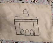I found a quilt I sewed as a Young Women&#39;s project. This is what happens when you tell sexually repressed teenagers to embroider their favorite temple - you get a bunch of young women stitching dicks on their quilts. from young teensex poh