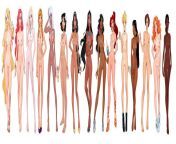 Rapunzel, Ariel, Elsa, Anna, Kida, Mulan, Jasmine, Pocahontas, Ezmeralda, Megara, Tinkerbell, Chel, Leia, Merida, Tiana - &#39;Lineup of Disney Girls as Adults&#39; (Olena Minko) from elsa anna nude