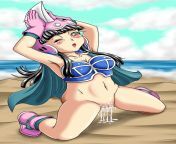 Young Slut Chichi At The Beach Bottomless (Pyramid House) from pyramid house hentai
