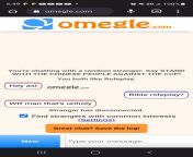 Omegle from omegle stickam vidc