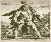 Hendrik Goltzius — The Great Hercules (1589) [2969x4069] from 海口琼山区哪里有预约外围服务123薇信▷10778062125海口琼山区美女约炮小妹约炮123薇信▷10778062125海口琼山区哪里有小姐服务联系方式 海口琼山区哪里有美丽的小妹） 1589
