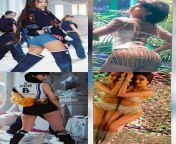 Team BlackPink (Kim Jisoo &amp; Jennie kim) vs Team Bollywood (Jacqueline Fernandez &amp; Disha Patani) from jennie kim nude cfapfakes fakes jpg