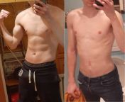 M/19/1.83 meters (5&#39;9&#39;&#39;) [51 kg (112 lbs) (Right) &amp;lt; 61 kg (134 lbs) (Left)= 10 kg gained (22 lbs)] (12 months). Used to be underweight. A year ago I started working out and watching my diet, struggled a lot at first. Left is after I sta from iv 83 net pimpan
