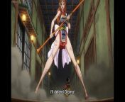 nami in the newest episode, those legs, that pose. amazing from episode 113